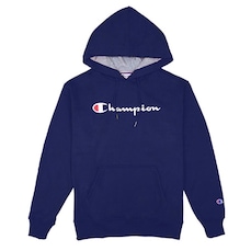 Blusão de Moletom com Capuz Champion Script Logo Print Tec Medio Gf89B Y06794 Brasil - Masculino