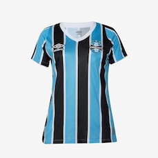 Camisa 1 do Grêmio Oficial 2024 Torcedora Umbro - Feminina
