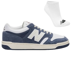 Kit Tênis New Balance 480 Low + Meia - Masculino