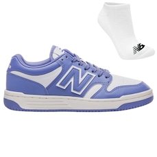Kit Tênis New Balance 480 Low + Meia - Masculino