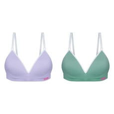 Kit de Sutiãs com Bojo Puma sem Costura - Adulto - 2 unidades