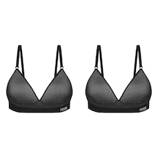 Kit de Sutiãs com Bojo Puma sem Costura - Adulto - 2 unidades
