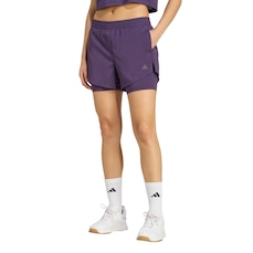 Shorts adidas Dois em Um Aeroready Made For Training Minimal - Feminino