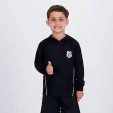 Blusão de Moletom com Capuz do Santos Rain - Infantil