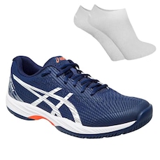 Kit Tênis Asics Gel-Game 9 Clay - Masculino + Par de Meia