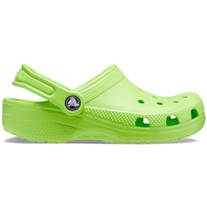 Sandália Crocs Classic Clog Kids Limeade - Infantil