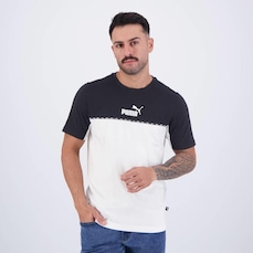 Camiseta Puma Ess Block X Tape - Masculina