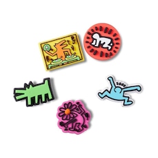 Kit Jibbitz? Crocs Keith Haring com 5 Peças