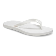 Chinelo Crocs Flip White - Unissex