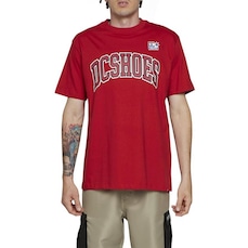 Camiseta Dc Shoes Showtime Wt24 Masculina Vermelho