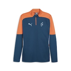 Camiseta Manga Longa Quarter-Zip Creativity Puma X Neymar Jr - Masculina