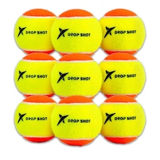 Kit com 9 Bolas de Beach Tennis Drop Shot Itf