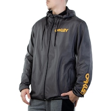Jaqueta Corta Vento Masculina Oakley Mark Ii Windbreaker Grigio Scuro - Oakley -