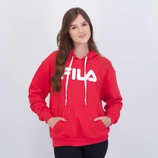 Blusão de Moletom Fila Letter Ii - Feminino