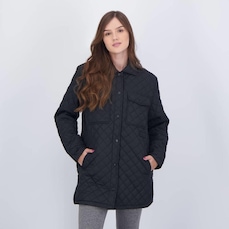 Jaqueta sem Capuz Fila Shacket Quilting Feminina