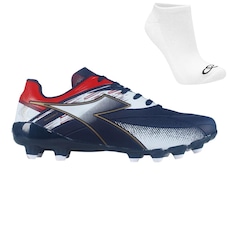 Chuteira de Campo Diadora Mondiale Ii + Par de Meia - Adulto