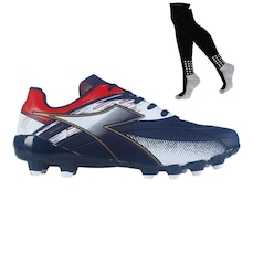 Chuteira de Campo Diadora Mondiale Ii + Par de Meião - Adulto