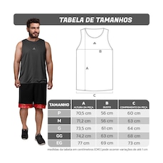 Camiseta Regata Dupla Face Basquete Muvin Basic - Masculina