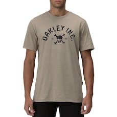 Camiseta Oakley Inc Skull Tee Rye - Masculina