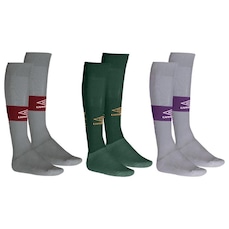 Kit Meião do Fluminense Umbro - 3 Pares - Unissex