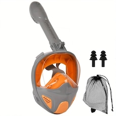 Mascara Subaquática de De Mergulho Gold Sports New Full Face com Snorkel