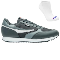 KIT TÊNIS FILA RENNO CLASSIC + MEIA - MASCULINO