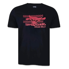 Camiseta New Era Chicago Bulls Sport Art Perto - Masculina