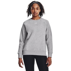 Blusão de Moletom sem Capuz Under Armour Rival Fleece Crew - Feminino