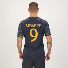 Camisa do Real Madrid 2024 adidas Away 9 Mbappé - Masculina