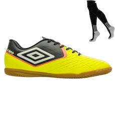 Kit Chuteira Futsal Umbro Score e Meião - Adulto