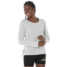 Camiseta Mizuno Manga Longa Nirvana - Feminina
