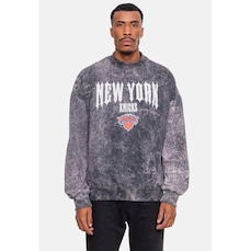Blusão De Moletom Com Capuz NBA Gothic Team New York Knicks - Masculino