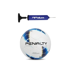 Kit Bomba Bola Futebol De Campo Penalty Brasil 70 Pró Xxiii + Bomba De Ar