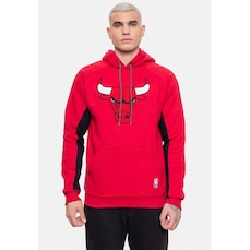 Blusão De Moletom Com Capuz NBA Chicago Bulls Rubro - Masculino