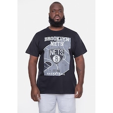 Camiseta NBA Plus Size Backcourt Brooklyn Nets - NBA - Masculino