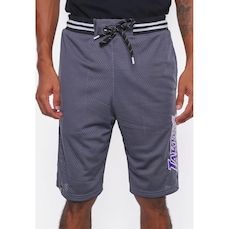 Bermuda Nba Sintética Mesh Los Angeles Lakers Niquel - Nba - Masculino