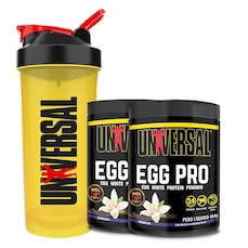Kit 2X Egg Pro 454G + Coqueteleira 600Ml - Universal