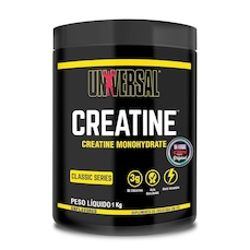 Kit Creatina Monohidratada 1Kg Universal Nutrition