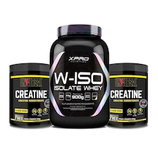 Kit W-Iso Isolate 900G Xpro + Creatine 400G Universal
