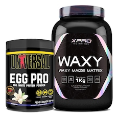 Kit Egg Pro 454G - Universal + Waxy Maize 1Kg - Xpro Nutrition