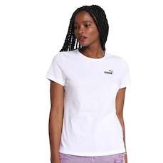Camiseta Puma Essentials Small Logo - Feminina