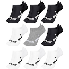 Meias Puma Sapatilha Esportiva - 9 Pares - Masculina