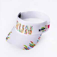 Viseira para Corrida Hupi Run Colors - Adulto