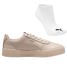 Kit Tênis Puma Carina L Bdp + Meia - Feminino
