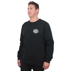 Blusão de Moletom Hurley Global Preto - Masculino