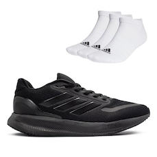 TÊNIS ADIDAS RUNFALCON 5 + 3 PARES MEIAS - FEMININO