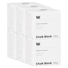 Kit Magnésio em Bloco Chalk Block Cross Escalada 56G - 6 Unidades
