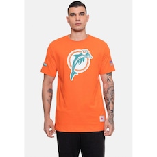 Camiseta Mitchell & Ness Miami Dolphins Team Original - Masculina