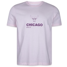 Camiseta New Era Regular Nba Chicago Bulls Core Essentials Style - Masculina