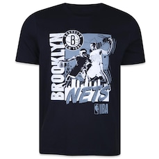 Camiseta New Era Regular Nba Brooklyn Nets Core - Masculina
